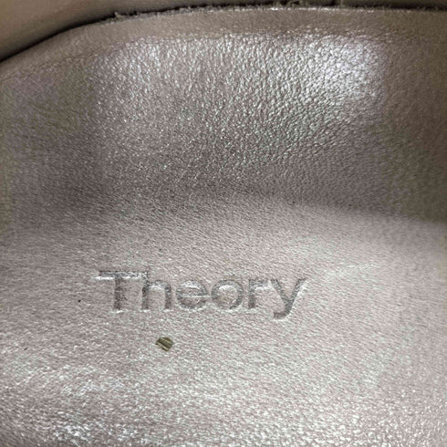 セオリー theory Textured Cow LTR Trainer レザースニーカー メンズ EUR:43