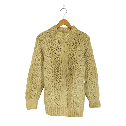 kilkeel HANDMADE ウールケーブルニット メンズ S