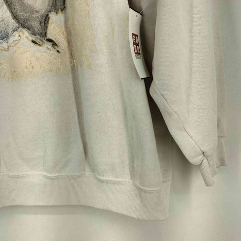 ヘインズ Hanes 80-90S 鹿デザイン スウェット レディース