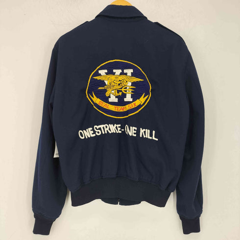 ディーエスシーピー DSCP navy seals team six 刺繍 ミリタリージャケット メンズ 40R