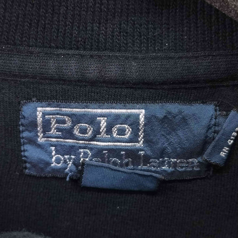 ポロバイラルフローレン Polo by RALPH LAUREN コットン ワンポイント刺繍 ハーフジップスウェット メンズ JPN:M