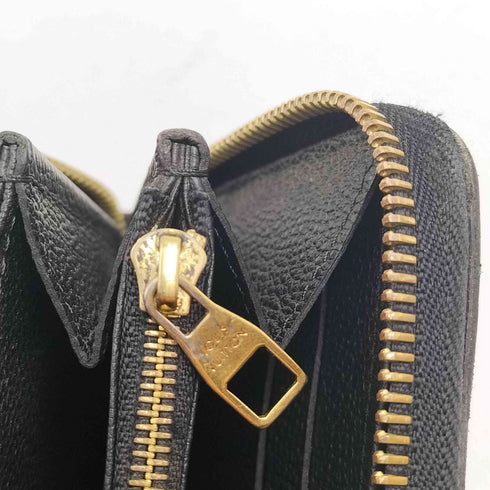 ルイヴィトン LOUIS VUITTON モノグラム アンプラント ジッピーウォレット ノワール メンズ