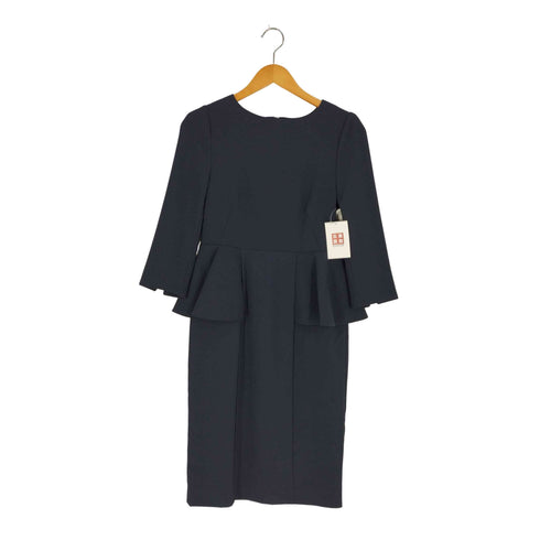 ルイルエブティック RUIRUE BOUTIQUE ペプラム付きIラインワンピース レディース