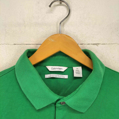 カルバンクライン CALVIN KLEIN ロゴ刺繍ポロシャツ メンズ L