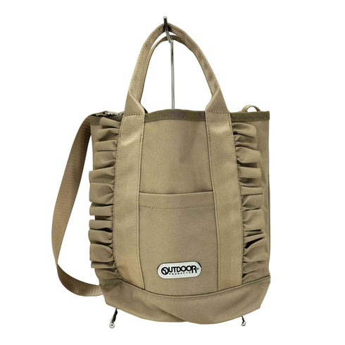 アウトドアプロダクツ OUTDOOR PRODUCTS 2WAY FRILL TOTE EX トートバッグ レディース