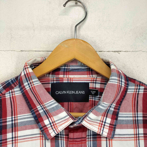カルバンクラインジーンズ Calvin Klein Jeans チェック柄ポケットシャツ メンズ XL