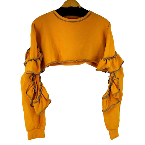 チャオパニックティピー CIAOPANIC TYPY カットアウトフリルスウェット レディース ONE SIZE