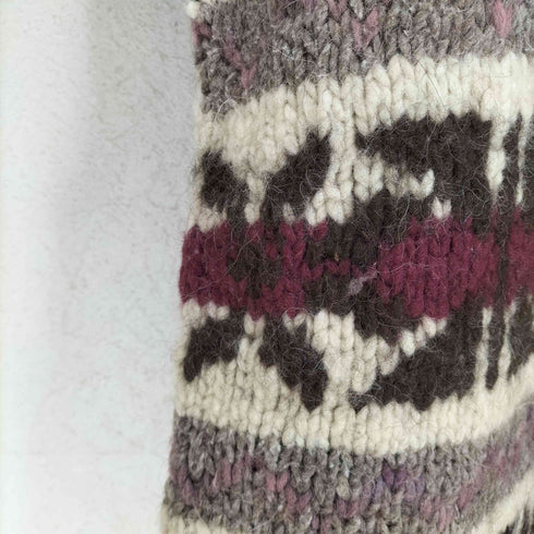 エクアドル製 ハンドメイドニットセーター メンズ