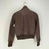 マンゴー MNG Sheep Leather ジップアップレザージャケット レディース import:M