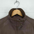 マンゴー MNG Sheep Leather ジップアップレザージャケット レディース import:M