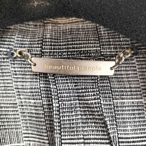 ビューティフルピープル beautiful people リネンシルク混 ダブルブレストテーラードジャケット メンズ JPN:M