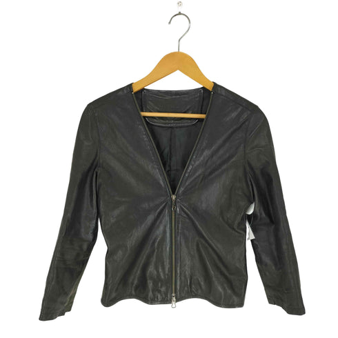エモダ EMODA sheepskin シングルレザーブルゾン レディース JPN:2