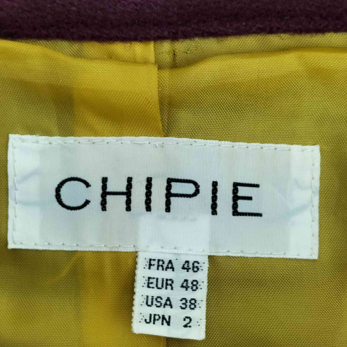 シピー CHIPIE ウールナイロン ラグランスリーブ スタンドカラー ブルゾン メンズ JPN:2