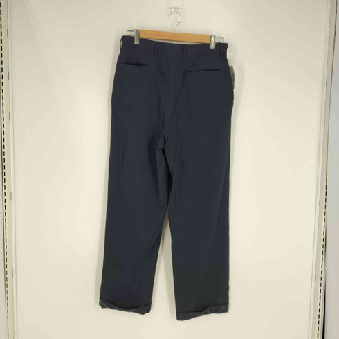 エルメネジルドゼニア Ermenegildo Zegna ウール 2タック ワイド スラックス メンズ 32inch