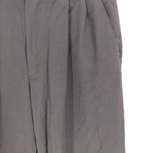 エルメネジルドゼニア Ermenegildo Zegna ウール 2タック ワイド スラックス メンズ 32inch