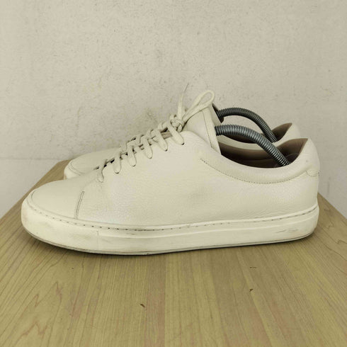 セオリー theory Textured Cow LTR Trainer レザースニーカー メンズ EUR:43
