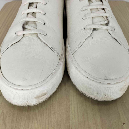 セオリー theory Textured Cow LTR Trainer レザースニーカー メンズ EUR:43