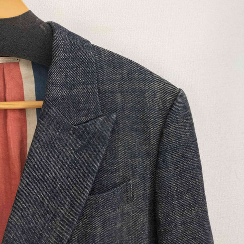 ビューティフルピープル beautiful people リネンデニムダブルブレストテーラードジャケット メンズ JPN:L