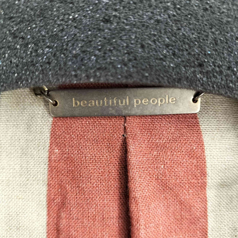 ビューティフルピープル beautiful people リネンデニムダブルブレストテーラードジャケット メンズ JPN:L