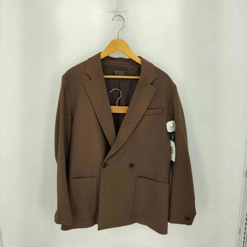 ミスターオリーブ MR.OLIVE ブラウンスーツ セットアップ ダブルブレストジャケット メンズ
