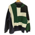 クルニ CULLNI 22AW 別注 カラーブロックタートルニット メンズ JPN:2