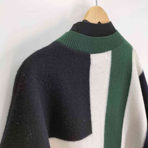 クルニ CULLNI 22AW 別注 カラーブロックタートルニット メンズ JPN:2