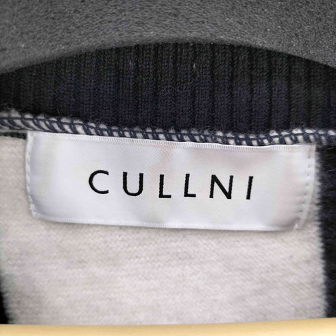 クルニ CULLNI 22AW 別注 カラーブロックタートルニット メンズ JPN:2