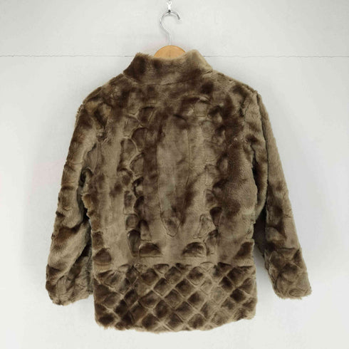 デザインフェイクファーブルゾン レディース