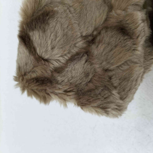 デザインフェイクファーブルゾン レディース