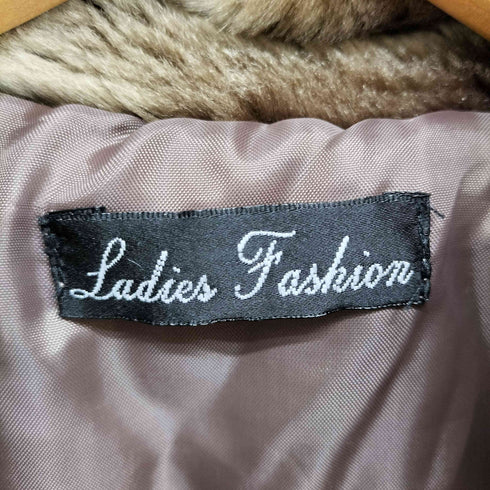 デザインフェイクファーブルゾン レディース