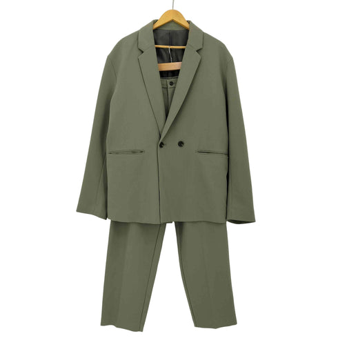 センスオブプレイス SENSE OF PLACE ダブルブレスト テーラードジャケット 2タック イージースラックス セットアップ メンズ L