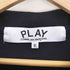 プレイコムデギャルソン PLAY COMME des GARCONS AD2025 25SS Polo Shirt With Red Emblem 綿鹿ノ子 ハートエンブレム S/S ポロシャツ メンズ JPN:XL