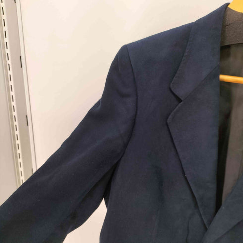 バーニーズニューヨーク BARNEYS NEWYORK OLEG CASSINI 2B ベルベット テーラードジャケット メンズ