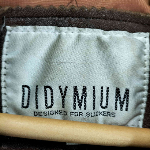 DIDY MIUM Lamb Leather A-2型 レザーフライトジャケット メンズ import:L