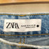 ザラ ZARA ダメージ加工 デニムパンツ レディース EUR:36