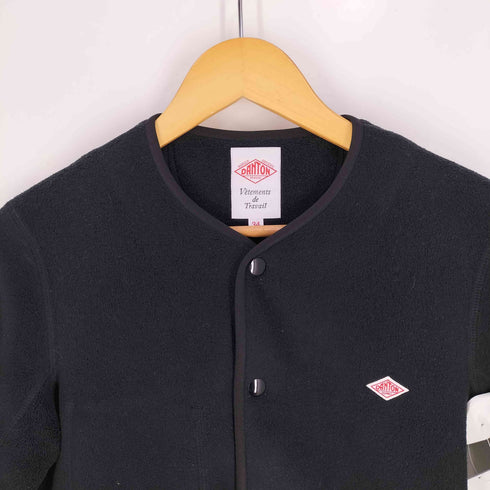 ダントン DANTON FLEECE COLLARLESS JACKET フリース カラーレス ジャケット レディース JPN:34