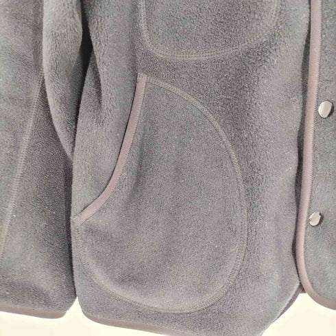 ダントン DANTON FLEECE COLLARLESS JACKET フリース カラーレス ジャケット レディース JPN:34