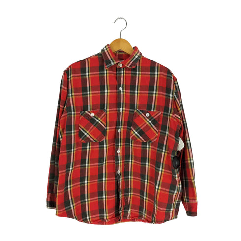 ビッグマック BIG MAC 60S SANFORIZED PENNYS 単色タグ ヘビーネルシャツ メンズ import:L