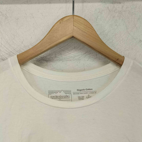 パタゴニア patagonia ロゴプリント クルーネック カットソー メンズ import:S