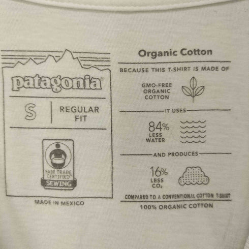 パタゴニア patagonia ロゴプリント クルーネック カットソー メンズ import:S