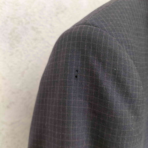 バーバリーブラックレーベル BURBERRY BLACK LABEL ウール3Bテーラードジャケット メンズ 36R