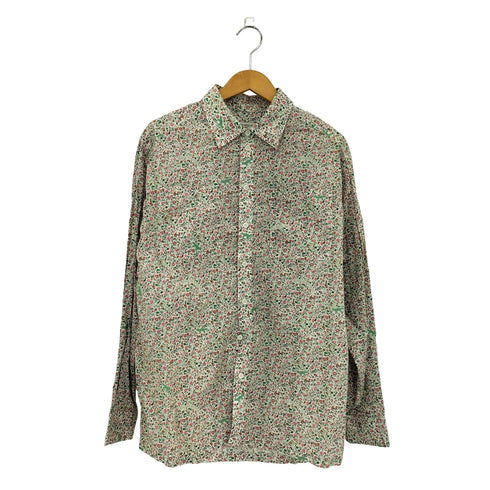 メゾンキツネ MAISON KITSUNE ×OLYMPIA 花柄 ロングスリーブシャツ メンズ IM00461WC4012