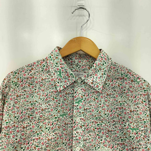 メゾンキツネ MAISON KITSUNE ×OLYMPIA 花柄 ロングスリーブシャツ メンズ IM00461WC4012