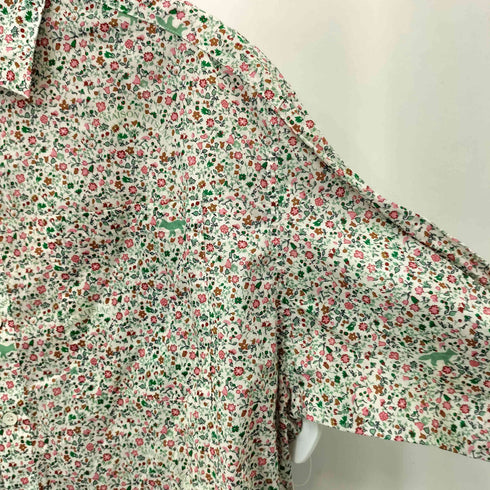 メゾンキツネ MAISON KITSUNE ×OLYMPIA 花柄 ロングスリーブシャツ メンズ IM00461WC4012