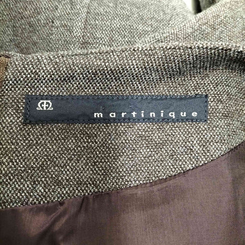 マルティニーク martinique ツイードコクーン ワンピース レディース