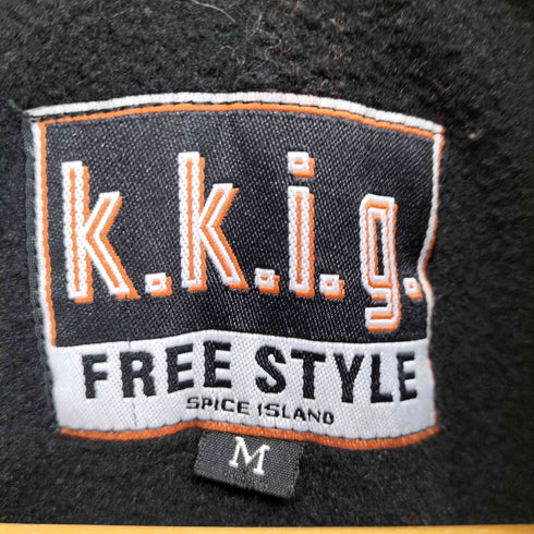 k.k.i.g. FREE STYLE アノラック裏フリースブルゾン メンズ JPN:M