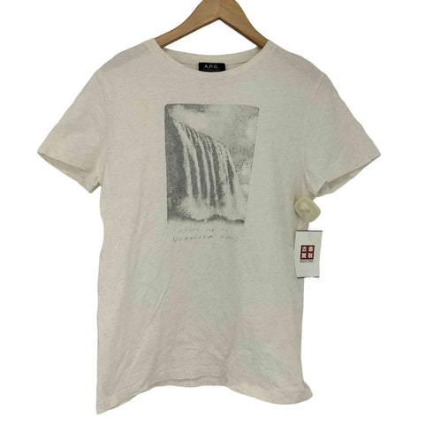 アーペーセー A.P.C. クルーネック アートプリント Tシャツ メンズ import:XS