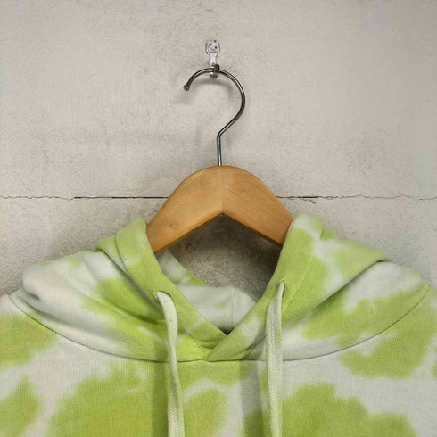 ステューシー Stussy 90-00s タイダイ柄両面プリントプルオーバーパーカー メンズ L