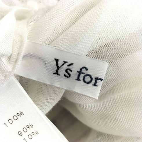 ワイズフォーリビング Ys for living スタンドカラーレイヤージャケット レディース