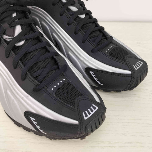 ナイキ NIKE Shox R4 OG Black Metallic Silver 2019 メンズ JPN:28.5